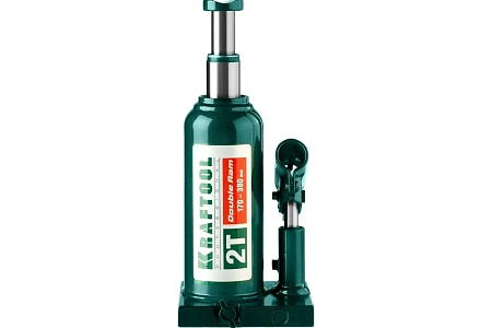 Домкрат бутылочный 2т h=170-380мм Kraftool 43463-2